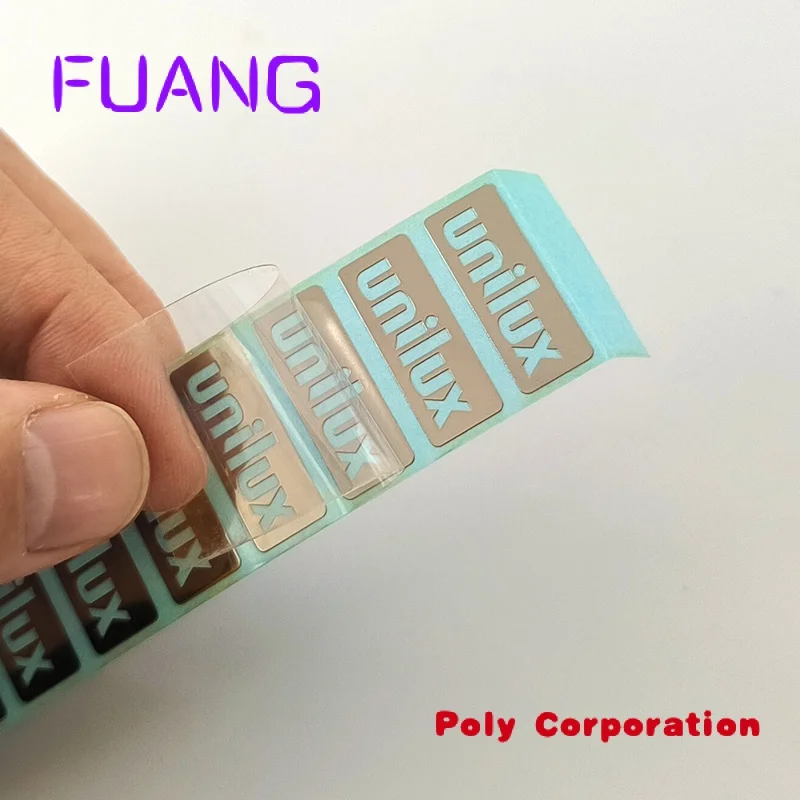 Рисунок 4 - Эксклюзивные золотые наклейки на заказ