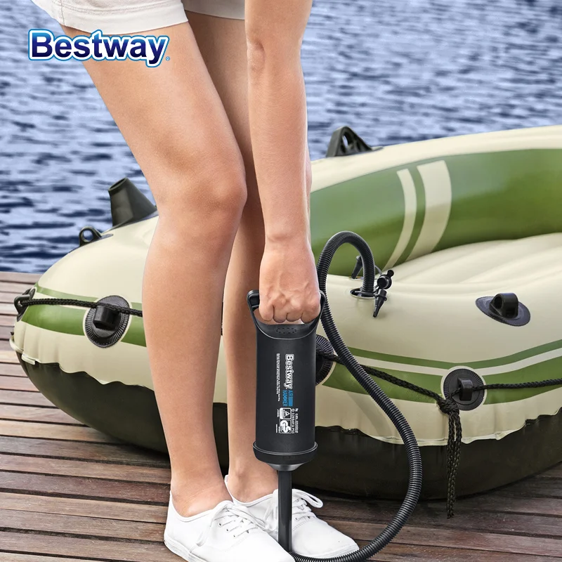 Bestway62002 inflatable hand pump outdoor portable inflatable hand pump bath ring bed