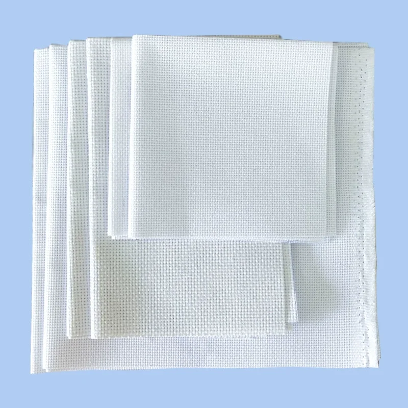 30X30cm 30X45cm 50X50cm 11ct 14ct Aida Cloth Cross Stitch Fabric Canvas DIY Handcraft Supplies Stitching Embroidery Craft cross stitch fabric embroidery fabric