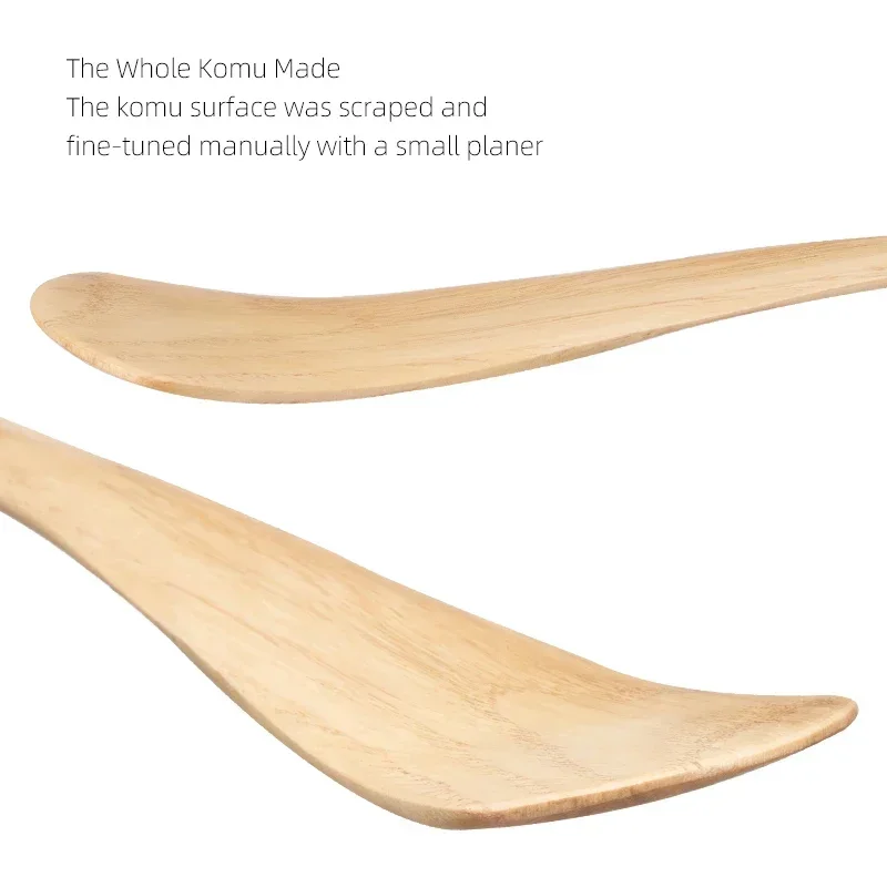Wooden Cooking Spoon SHIMOYAMA Natural Wood Rice Spoon Non-stick Cooking Rice Shovel Kitchen Utensils for Potato Salads Supplies