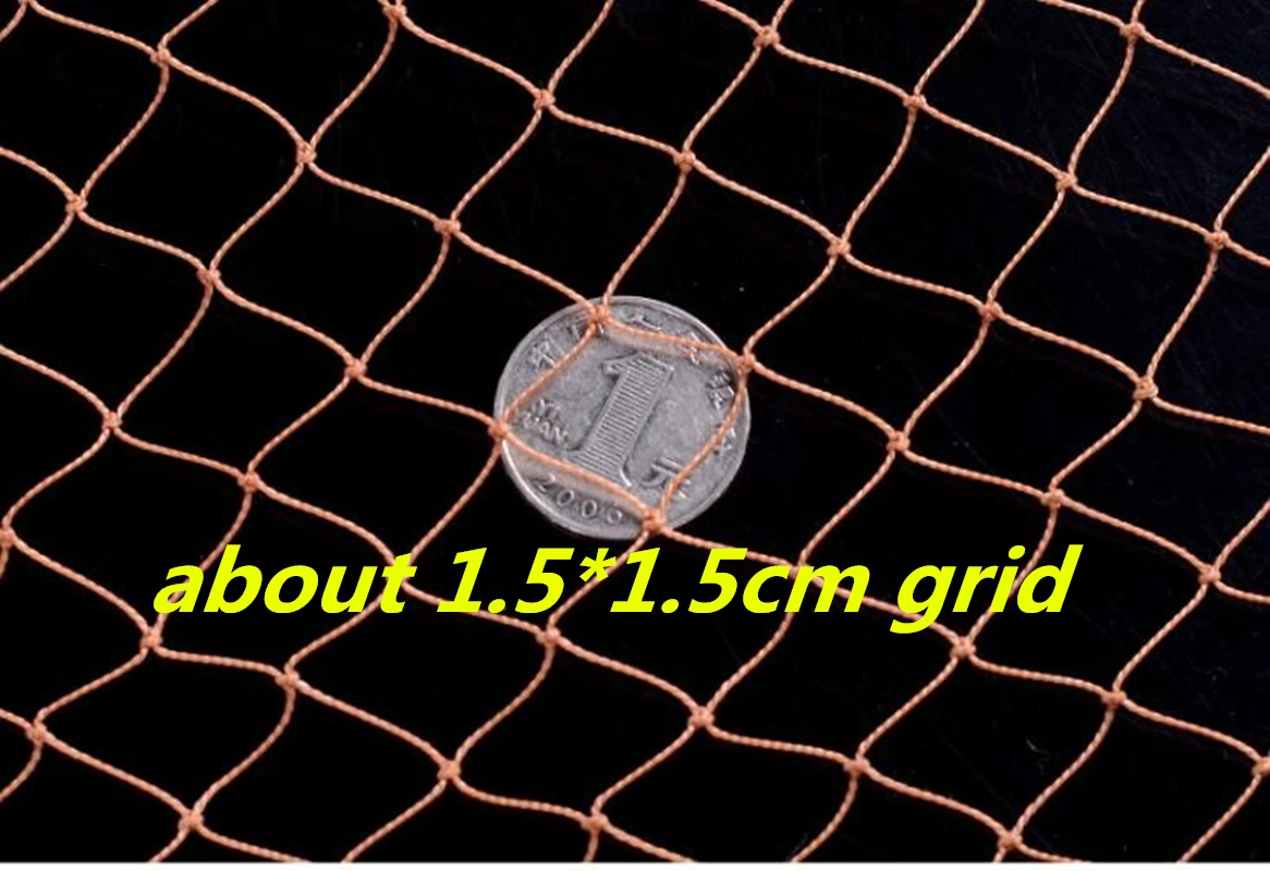 Finefish Braided Line USA Hand Throw Cast Net Height 1.2-3.6M Steel Sinker  Catch Fishing Net 1.5X1.5CM Small Mesh Hunting Tool