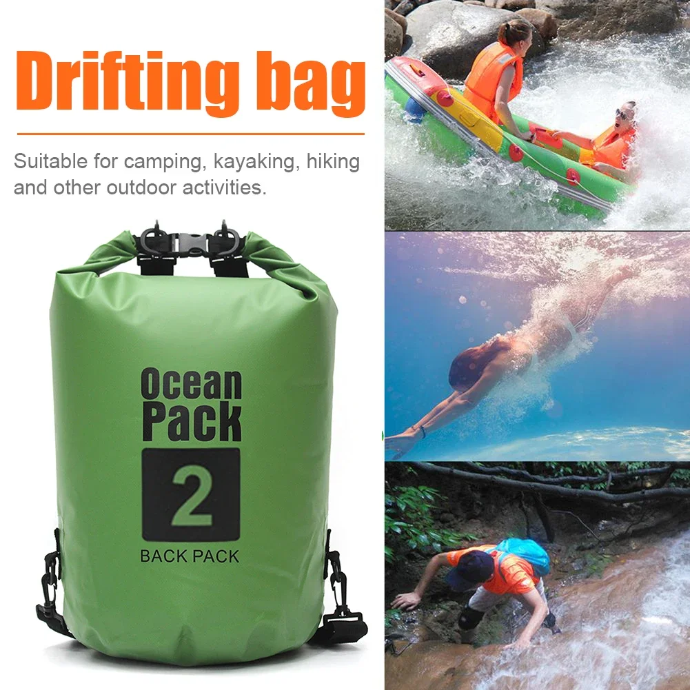2L 5L Drifting PVC Mesh Bags Lightweight Waterproof Phone Pouch Floating for Outdoor Swimming