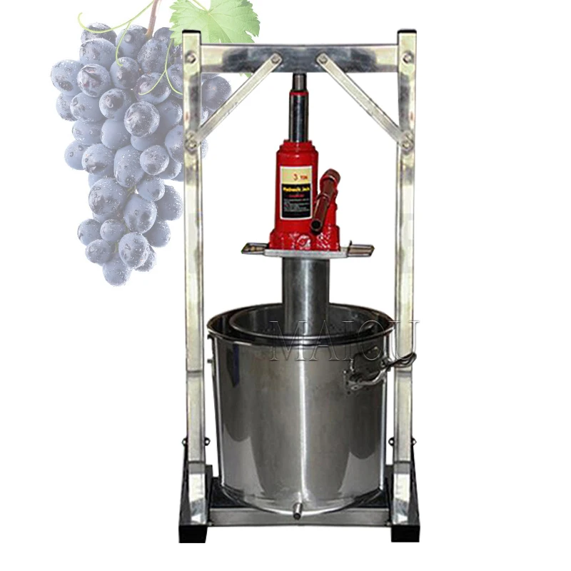 12/22/36L Manual Hydraulic Fruit Squeezer Stainless Steel Juice