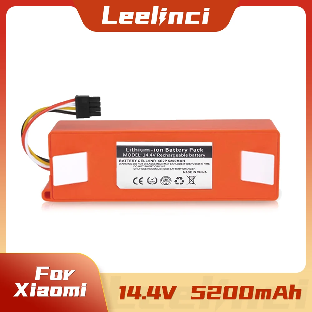 Leelinci Robotic Vacuum cleaner Replacement Battery For Xiaomi Robot