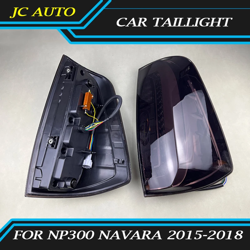 LED Tail Light Assembly for Nissan NP300 Navara 15-18 Driving Reversing Brake Lamp with Turn Signal exterior decoration parts