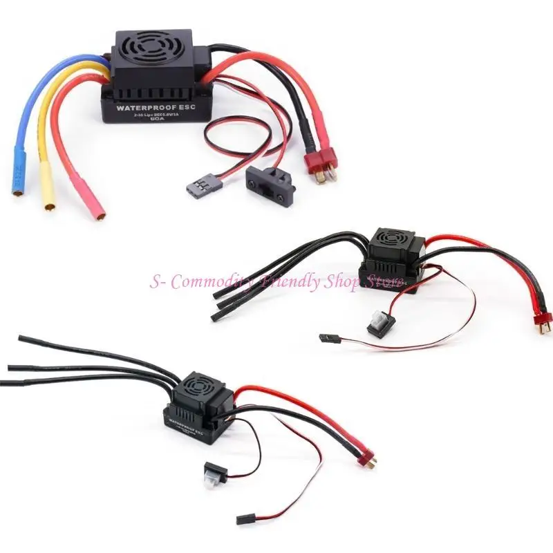 ESC Brushless 60A/80A/120A pour Voiture RC 1/8