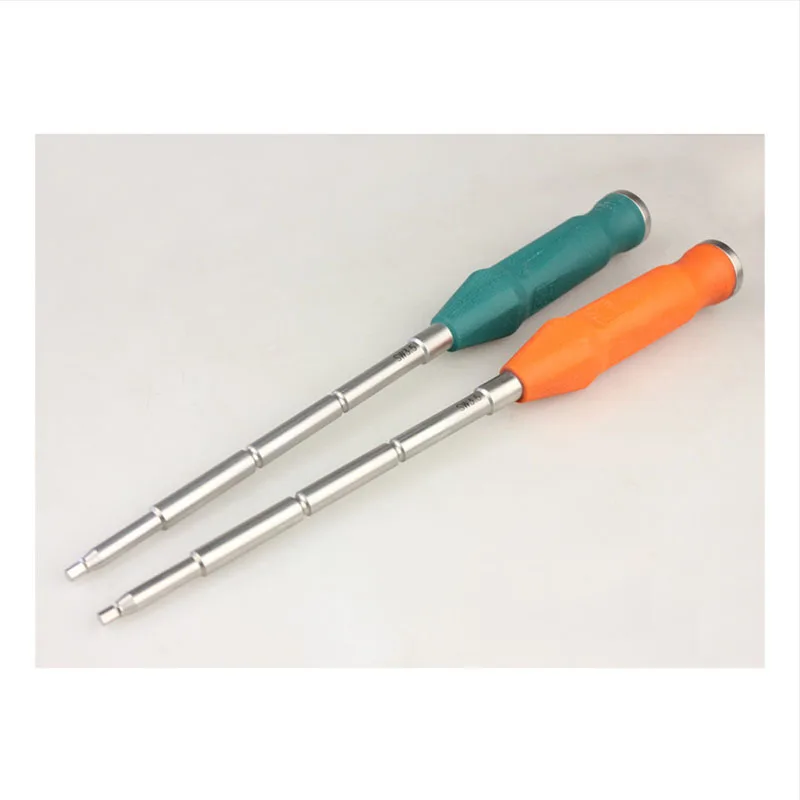 Hexagonal screwdriver silicone handle orthopedic instrument medical bone nail screwdriver large torque screw install device TELF