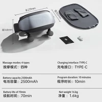 New Neck Shoulder Massager Deep Tissue Shiatsu Back Massagers with Heat for Pain Relief Kneading Beating Muscles Massage 5