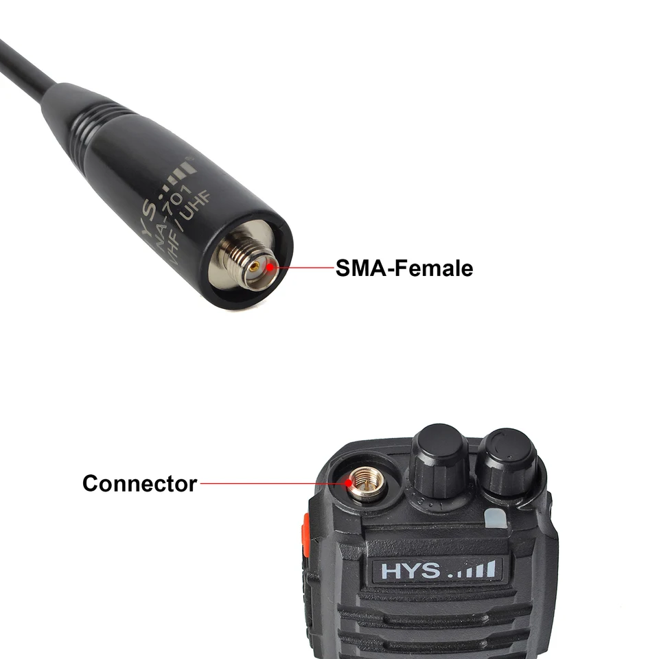 High Gain SMA Female Antenna For BaoFeng 888S Walk... - Grandado - View #5