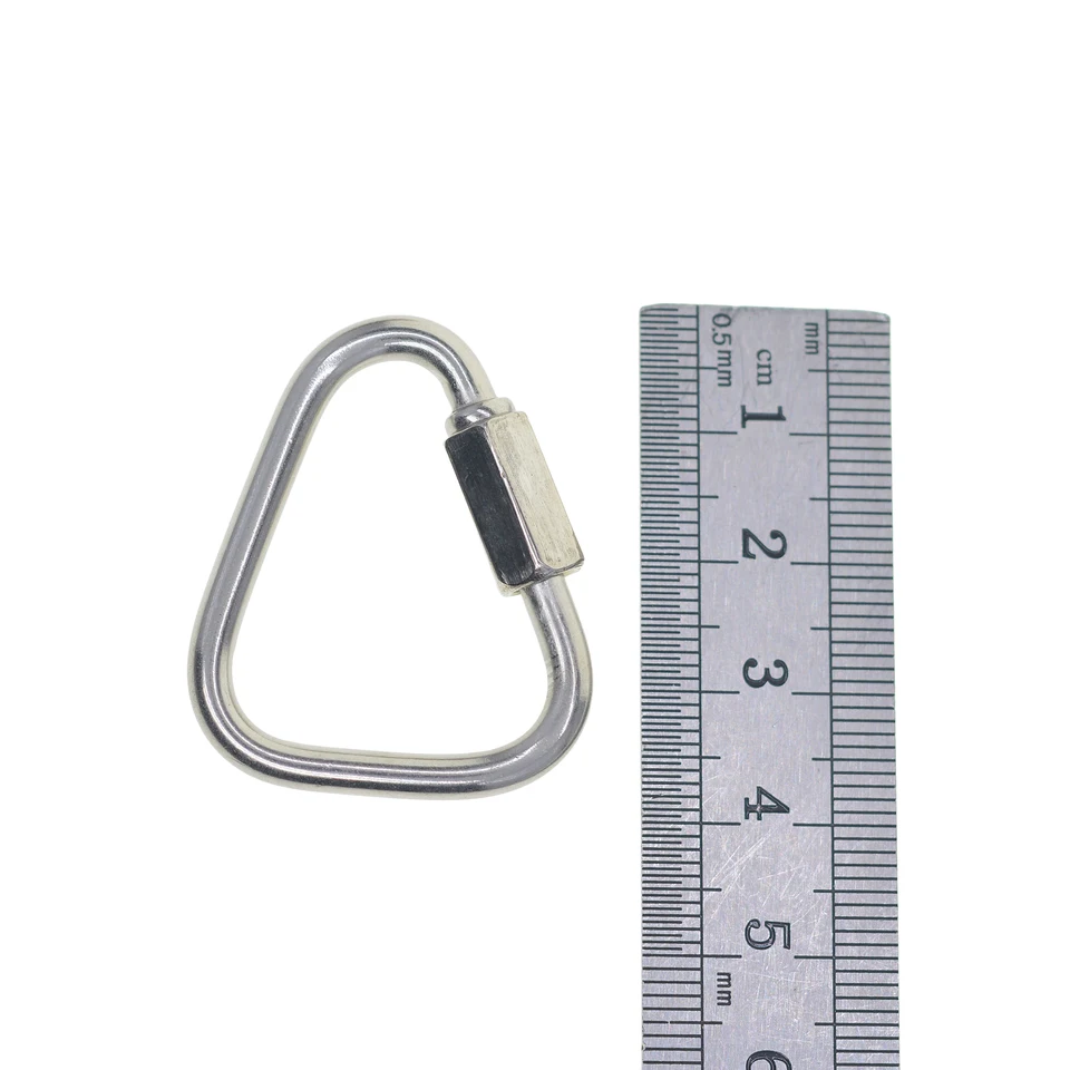 Stervormige Rvs Sleutelhanger Clip Karabijnhaak Houder Ster Karabijnhaak Haak Clip Sleutelhouder 304 Rvs Metalen Clip Heavy Duty