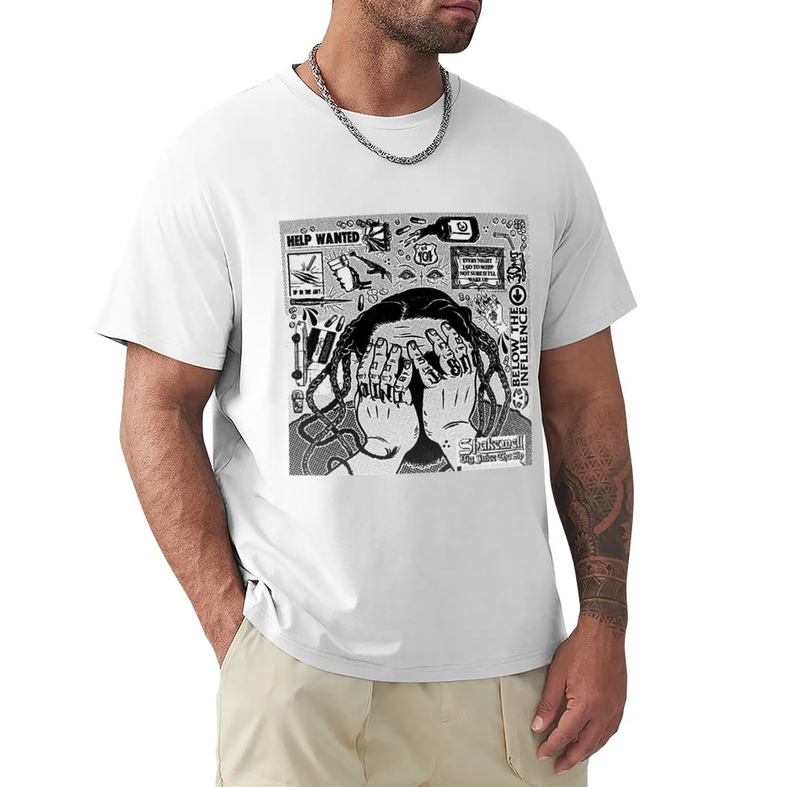 

Shakewell album cover T-Shirt shirts graphic tees vintage clothes mens graphic t-shirts pack