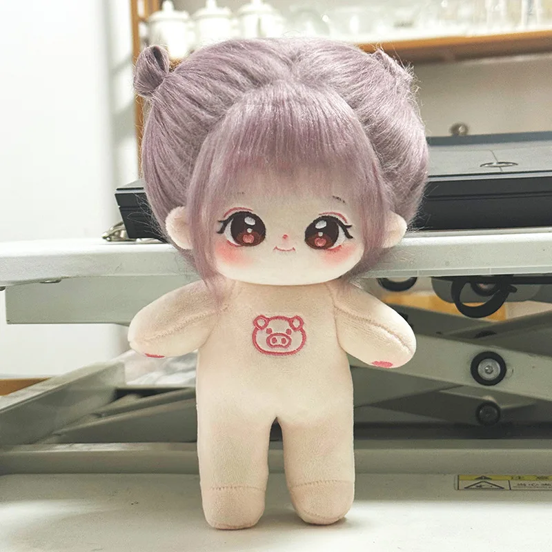 thumbnail image 1 of Muñeca de algodón de felpa Kawaii, figura de súper estrella rellena, muñecas lindas de cuerpo gordo, flores de cerezo, muñeca de niña que puede cambiar la ropa, regalo, 1 of 5