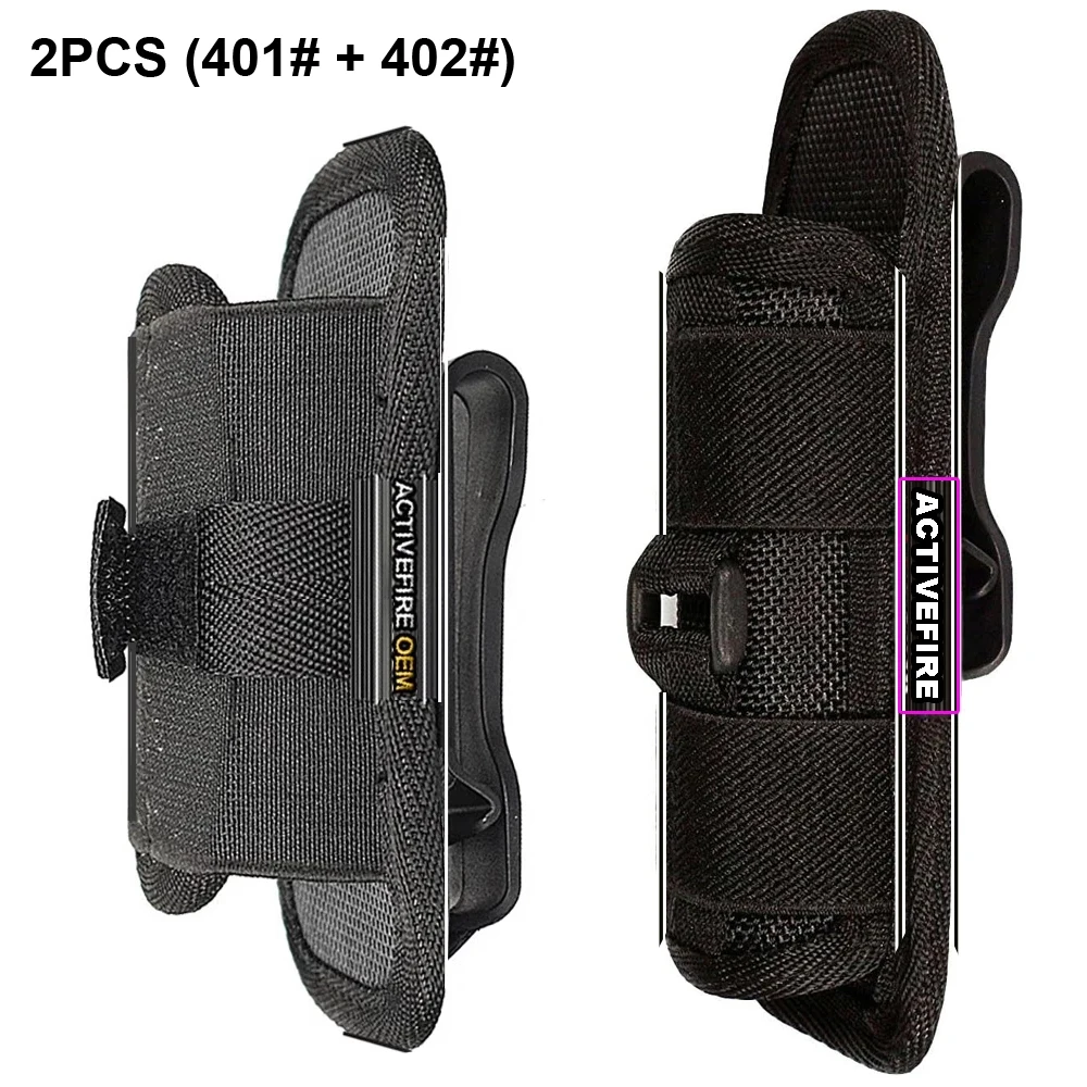 Flashlight Holster Stretchy Nylon LED Flashlight Holster for Duty Belt Carry Case Holder 360 Degree Rotatable Clip flashlight holster,flashlight holder
