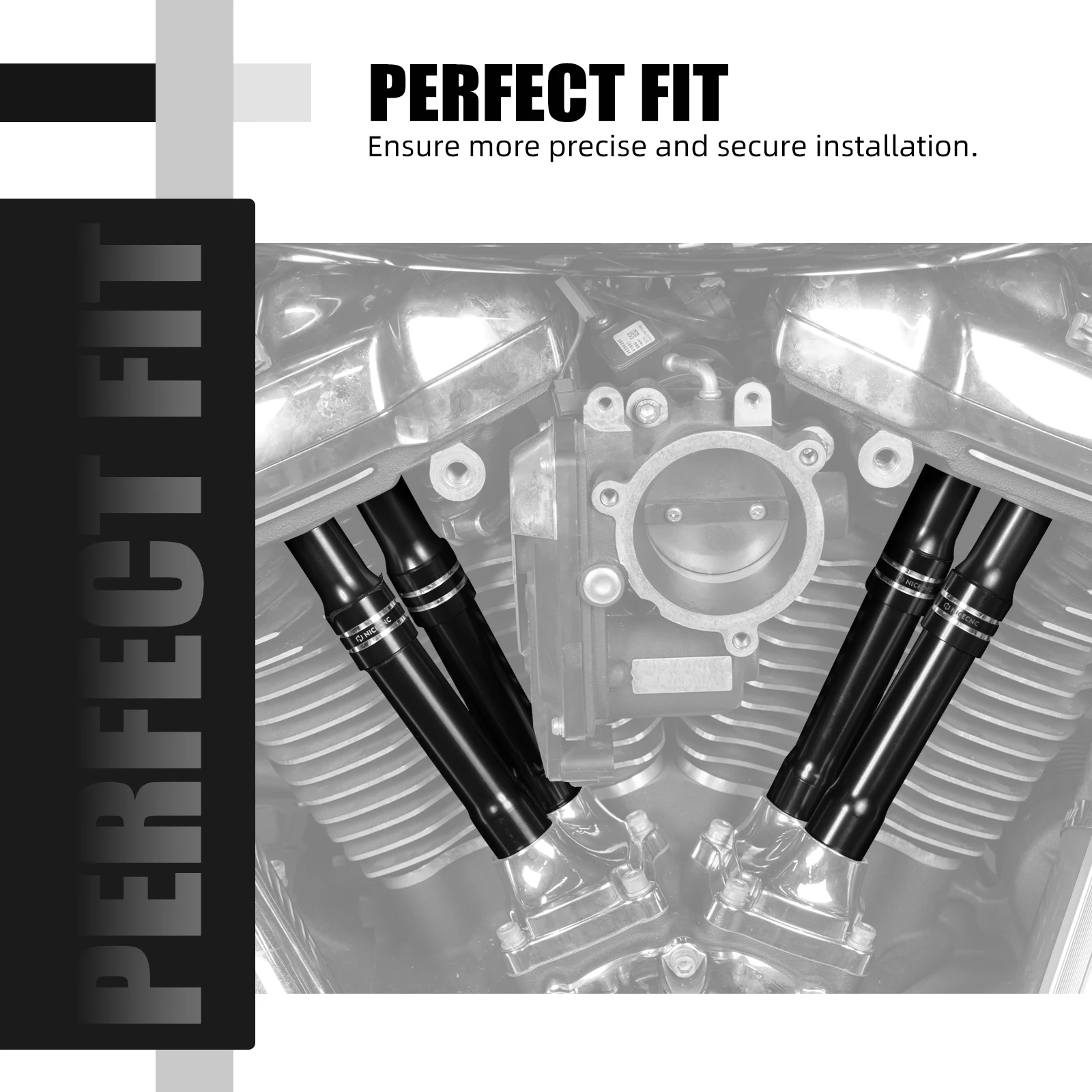 Für Harley Street Glide FLHX 2017–2024 Stößelabdeckungen Stößelstangenabdeckung Road King FLHR FLHRXS Ultra Limited FLHTK Electra Glide – Detail 30