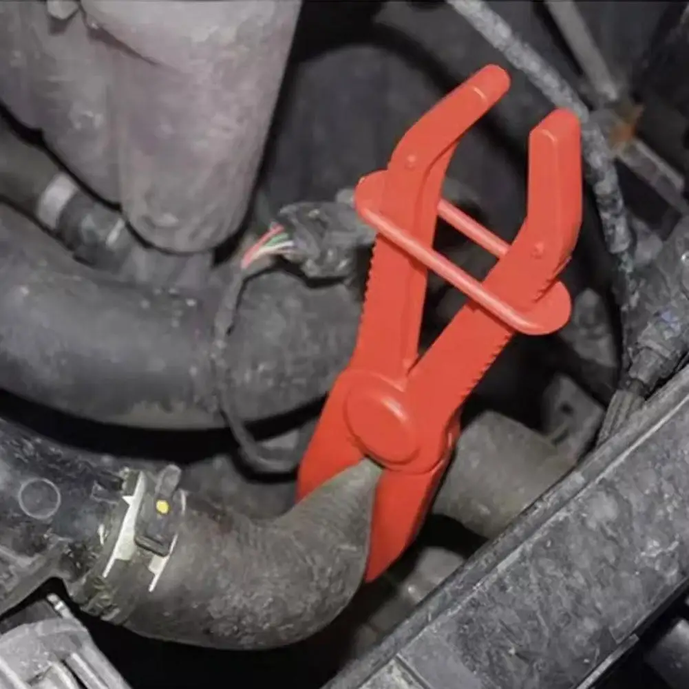 

Flexible Fuel Water Line Hose Pinch Off Pliers Tubing Cut-Off Pliers Plastic Free Hands Clamp For Radiator Brake Pinching P G1T9
