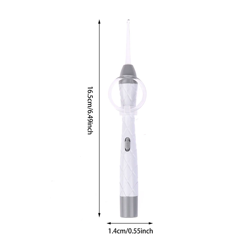 Ear Cleaning Tool Ear Picker With Light Ear Cleaner Wax Removal USB Rechargeable Ear Wax Remover Set Portable 6
