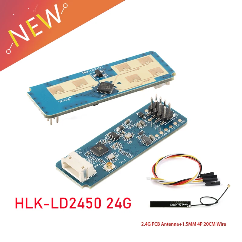24G Human Body Motion Tracking Radar Sensor Module