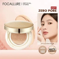 FOCALLURE Air Cushion Poreless BB Cream Waterproof Long Lasting Brighten Face Concealer Matte Foundation Cosmetics With Puff 1