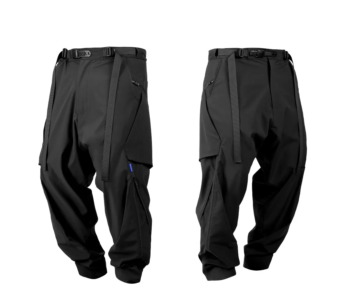 Reindee lusion 22ss Functional structural loose pants waist adjustment 3d cut design nylon techwear gorpcore