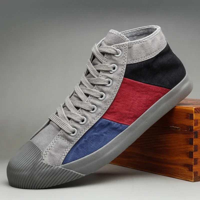 FZ PLAID TOO Men's Hightop Canvas Shoe