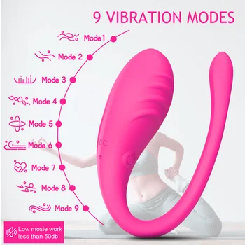 9 Speed APP Controlled Vaginal Vibrators G Spot Anal Vibrating Egg Massager Wearable Stimulator Adult Sex Toys for Women Couples 9 Speed APP Controlled Vaginal Vibrators G Spot Anal Vibrating Egg Massager Wearable Stimulator Adult Sex