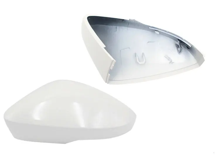 White Side Mirror Cover Cap for Skoda Octavia Mk3 III A7 5E 2014 2015 2016 2017 2018 rearview housing replace left right_voghion.com