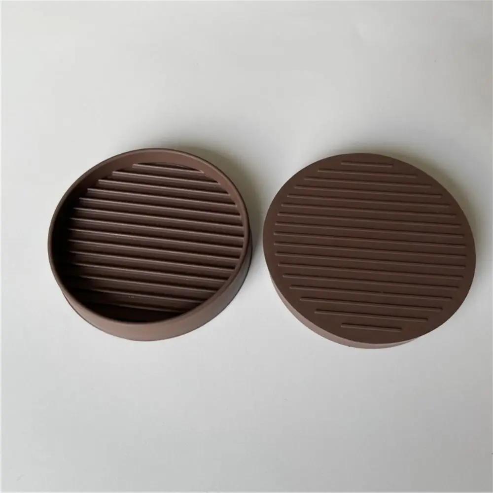 Set of 4 Non-Slip Rubber Furniture Pads and Caster Cups