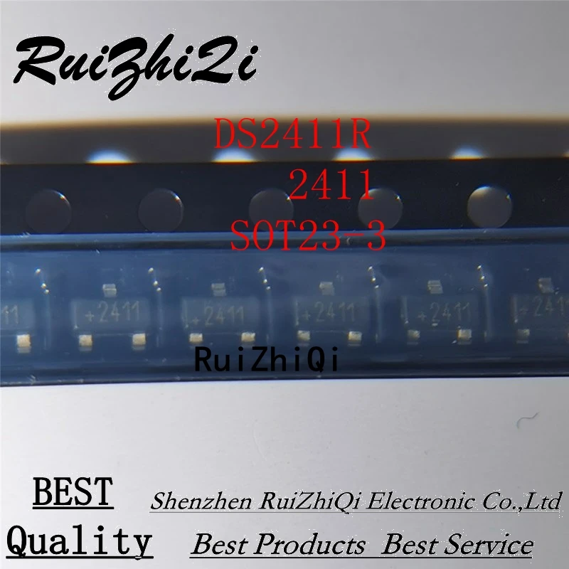 

10 шт./лот новый оригинальный DS2411R DS2411R + TR 2411 SOT23-3 IC