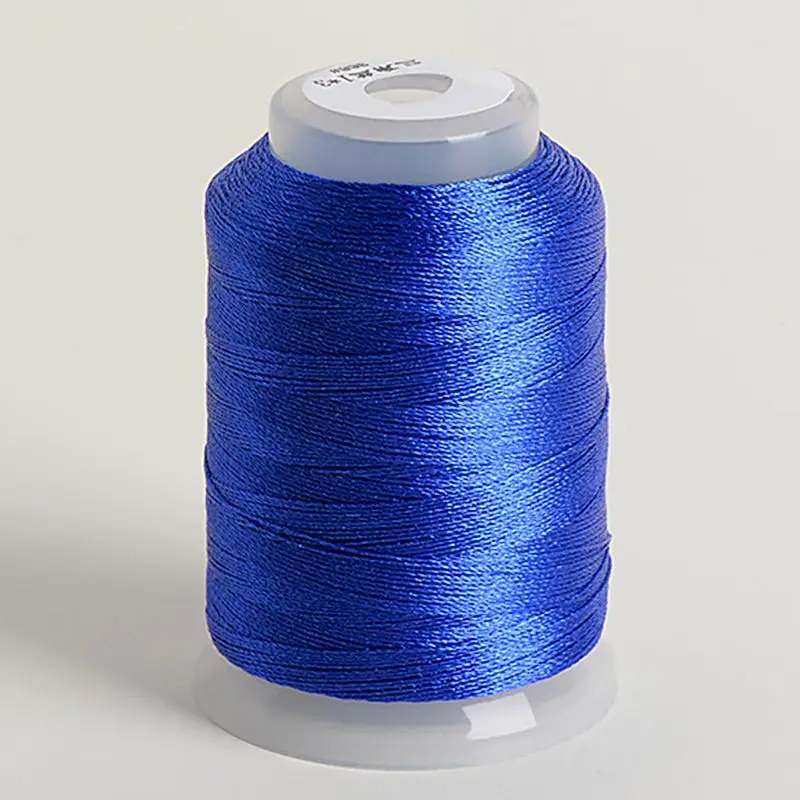 1 Roll High Quality Ice Silk Yarn For Knitting 100% Rayon Emboroidery Thread To Knit Crochet Line Cool Yarn Knitted Needlework 4