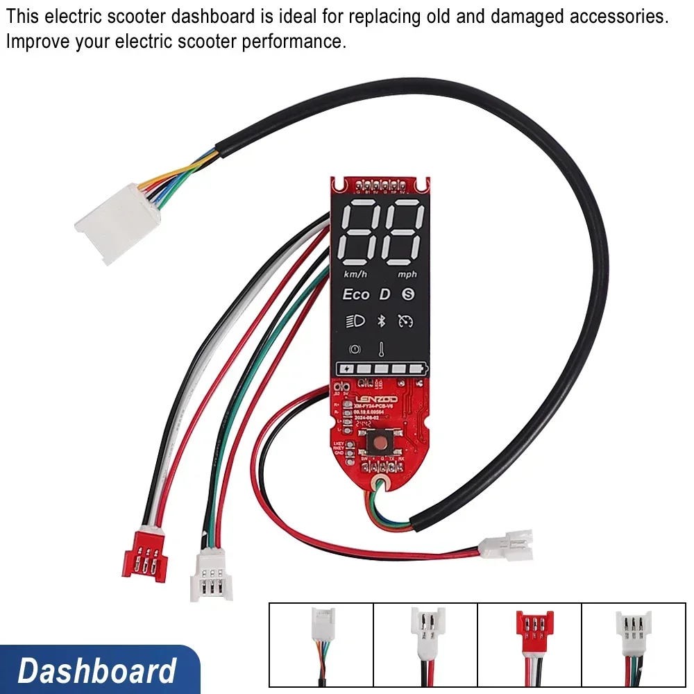 DC36V 350W Bürstenloser Motorcontroller Armaturenbrett-Beschleuniger LED LENZOD Display-Set für XiaoMi M365 1S Pro Elektroroller-Kit – Detail 3