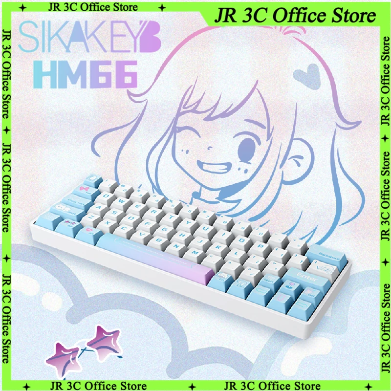 

SIKAKEYB HEMU HM66 Magnetic Switch Mechanical Keyboard 8K 0.01mm Wired Gaming Keyboard RT Keyboard Valorant Gamer Accessories