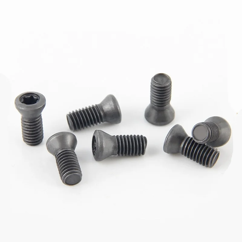 50 Stück Schneidwerkzeug-Schrauben, 10 Torx-Schrauben aus legiertem Stahl für CNC-Drehwerkzeuge/Steckverbinder M2 M2.2 M2.5 M3 M3.5 M4 – Detail 5