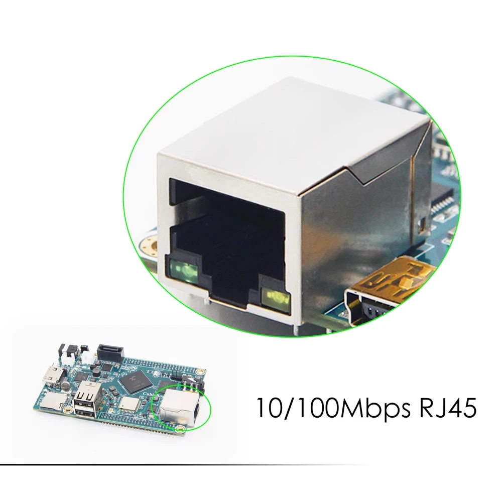 Cubieboard7 Actions SOC S700 ARM Cortex-A53 Quad-Core Mali450 MP4 GPU 2GB LPDDR3