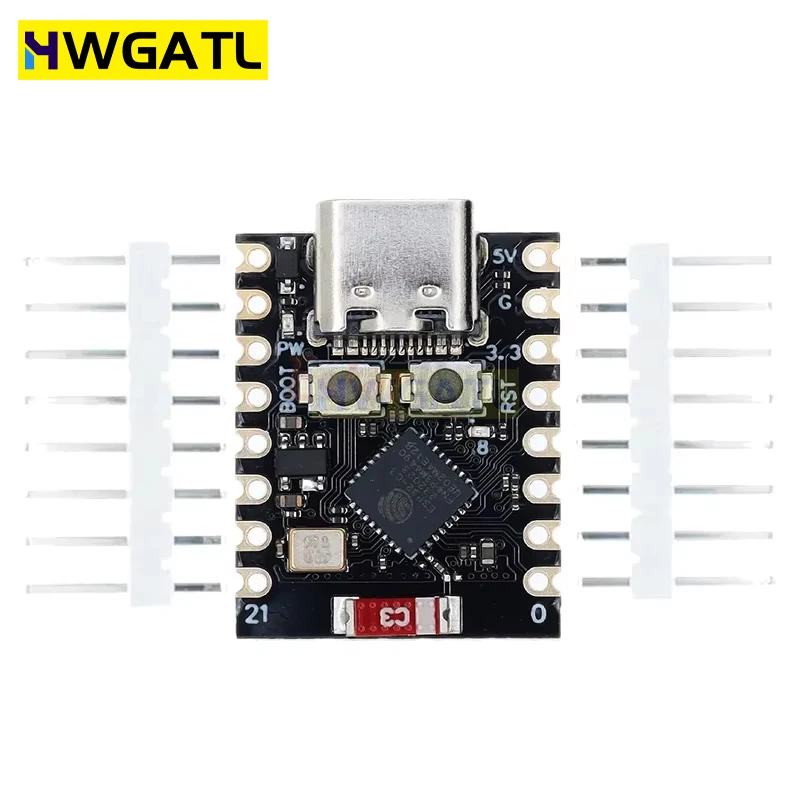 รูปสินค้า หุ่นยนต์ ESP32-C3 บอร์ดพัฒนา WiFi Bluetooth