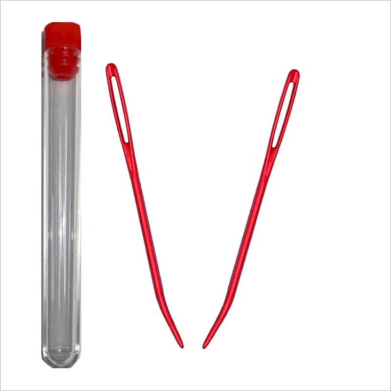 Bent Tip Tapestry Needles for Knitting and Crochet – Yarn Weaving and DIY Sewing Accessories (Set of 2 or 8)