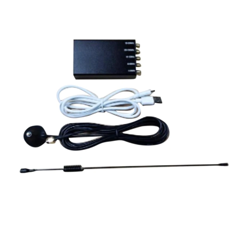 

Simple 10Khz To 1Ghz SDR Receiver HF AM FM SSB CW Aviation Band Receiver With Metal Case With Cable Antenna