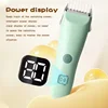 WAIKIL Professional Baby Electric Hair Clipper Silent Hair Trimmer USB Charging Cordless Digital Baby Clipper Ultra Silent 4