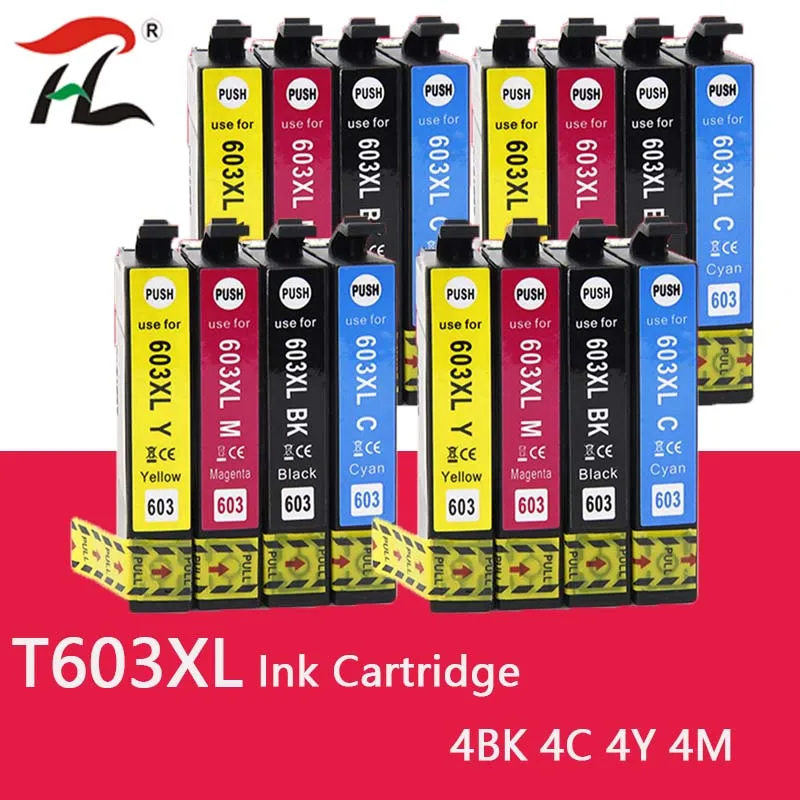 For 603XL T603 T603XL E603XL 603 XL compatible ink cartridge for Epson XP-2100 XP-2105 XP-3100 XP-3105 XP-4100 XP-4105 WF-2810 epson ink cartridges Ink Cartridges