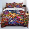 He Man and the Masters of the Universe Comforter Bedding Set,Duvet Cover Bed Set Quilt Cover Pillowcase,Queen Size Bedding Set 4