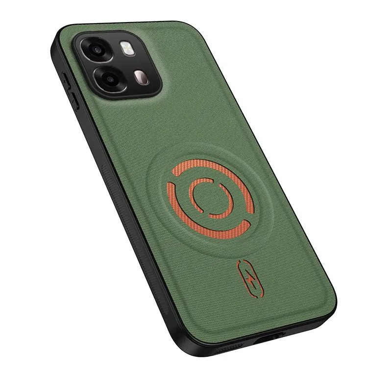 Luxury Magnetic Silicone Shockproof Protective Phone Case Cover