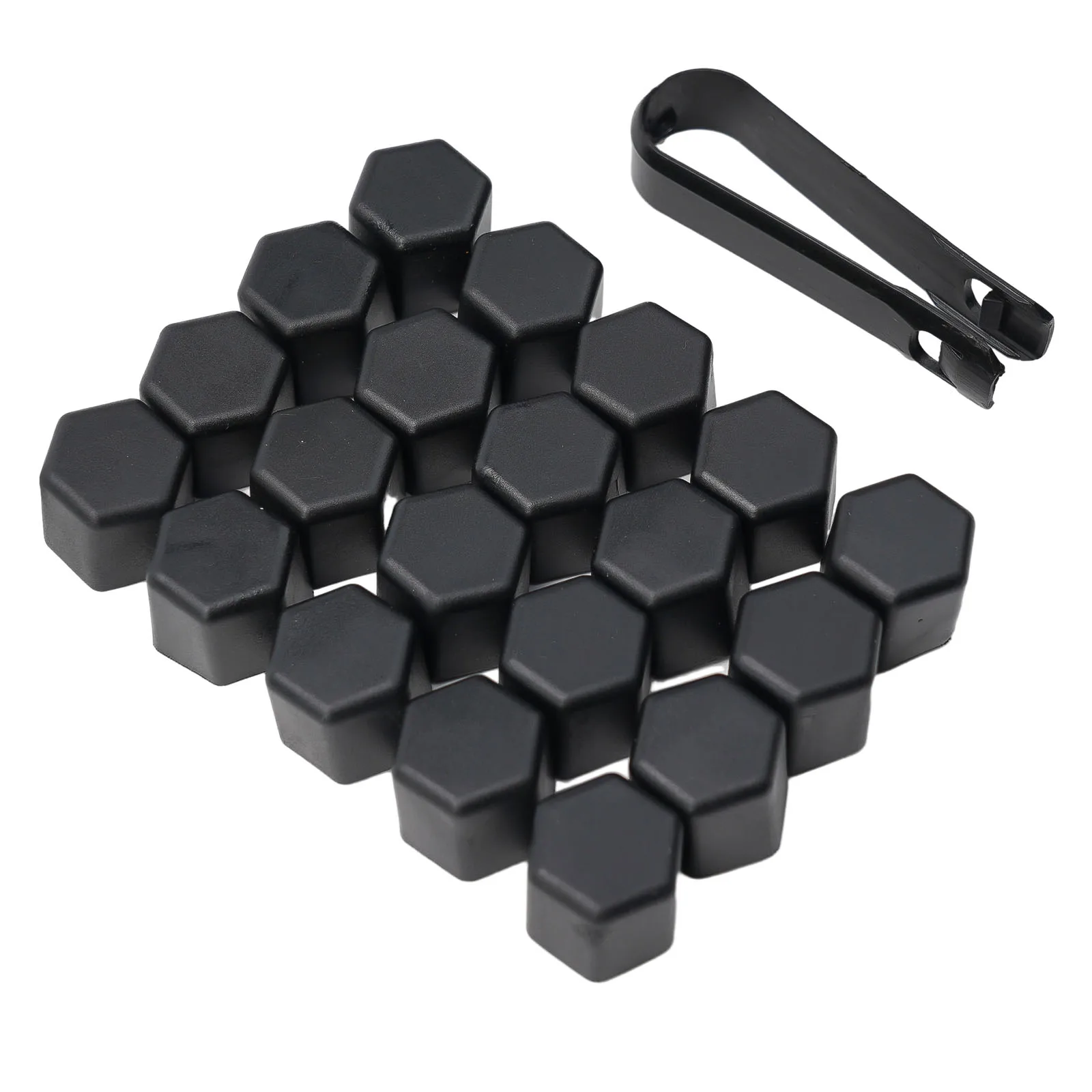 

20pcs Silicone Car Rim Wheel Nut Screw Cover Lug Dust Bolt Cover Wheel Hub Purple/Green + Black Clip 17mm Silicone Soft Rubber