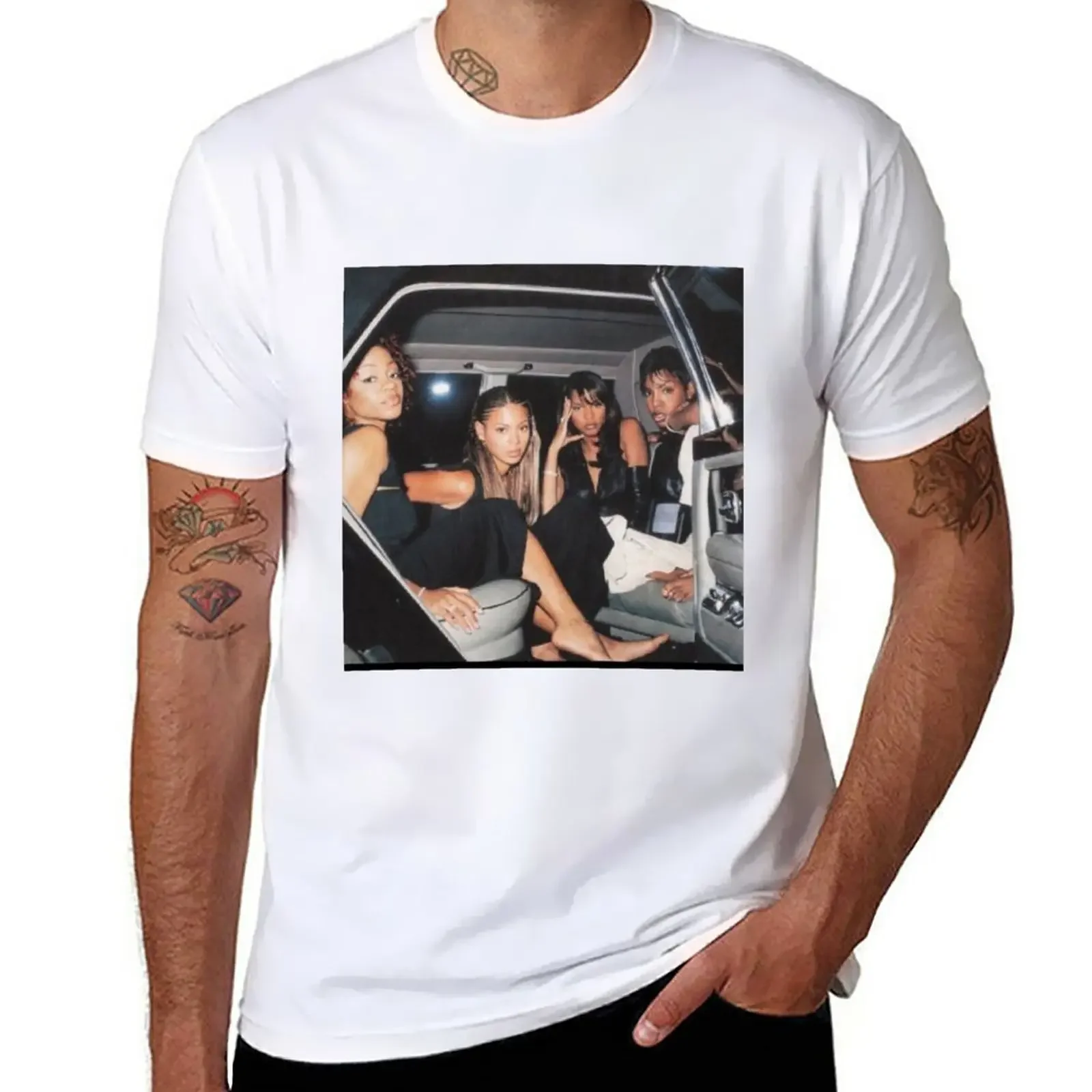 

Destiny's Child 90s T-Shirt summer top Oversized t-shirt Aesthetic clothing cute clothes workout shirts for men