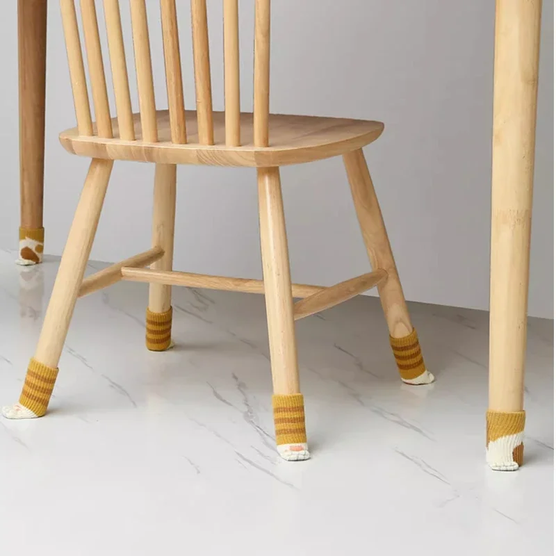 Enhanced Protective Double-Layer Chair and Table Leg Covers - Silent, Wear-Resistant Pads