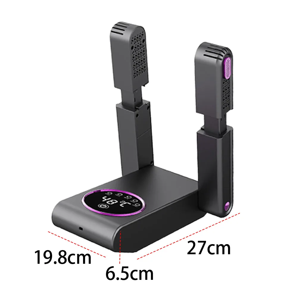 Foldable Shoe Dryer Timing Electric Shoe Drying Machine Deodorizer Dehumidifier Footwear Dryer Household Boot Dryer for Socks 6