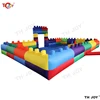 6x4x2mH Colorful 2 in 1 Inflatable Air Juggler Pool Floating Ball Pool Game Toys for Sale 3