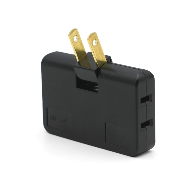 3 In 1 Extension Plug Electrical Adapter 180 Degree Rotation Adjustable America Canada Japan Mobile Charging Converter Socket