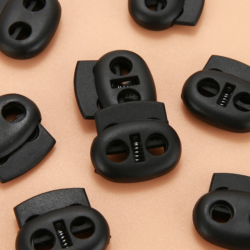 Cord Lock Stopper For Drawstring Elastic Lanyard Paracord Rope Garment Bag