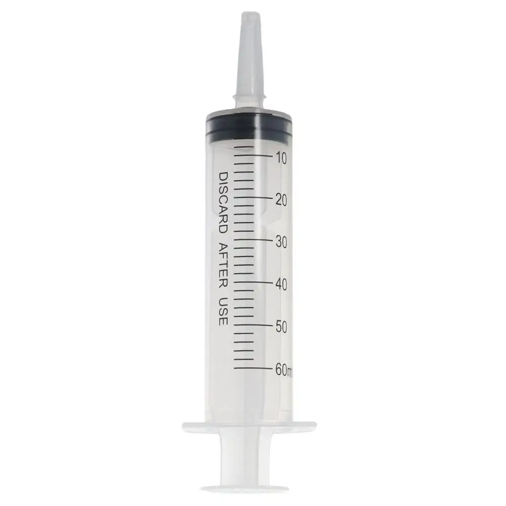 4er Pack 20ml 60ml Spritzen mit großer Kapazität Pump Plastiks pritze Mess spritze Werkzeug Mehrfach verwendung Haustier Medizin Feeder – Detail 6