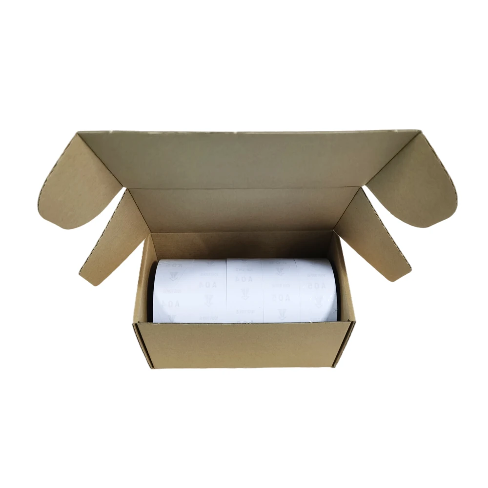 Ticket Paper Label with 2000PCS Turn O Matic for K-T D80 Ticket Dispenser Take A Number for Queue Management System Restaurant