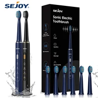 Sejoy Electric Toothbrush 3 Cleaning Modes for Dental Care Smart Timer, Rechargeable Sonic Toothbrush Gift for Man/Women 1